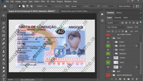 گواهینامه آنگولا