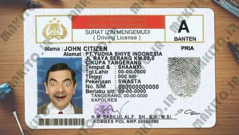 گواهینامه اندونزی